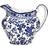 Burleigh Blue Regal Peacock Cream Jug 0.255L