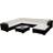 vidaXL 41260 Loungeset, 1 Bord inkl. 6 Soffor
