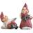 Klarborg Nynne & Elias Year Gnome Couple 2010 Red Julepynt 11cm 2stk