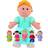 Fiestacrafts Cinderella Hand & Finger Puppet Set