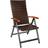 tectake Melbourne - Brown Reclining Chair