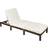 tectake Poly rattan sun lounger Sofia