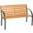 tectake Classic Wooden Garden Bench