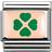 Nomination Composable Classic Link Clover Charm - Silver/Rose Gold/Green