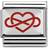 Nomination Classic Eternal Love Charm - Silver/Red