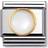Nomination Composable Classic Link Mother of Pearl Charm - Silver/Gold/Pearl
