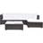 vidaXL 41871 Loungeset, 1 Bord inkl. 1 Soffor