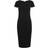 Pieces Long Casual Dress Black/Black