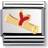 Nomination Composable Classic Link Diploma Charm - Silver/Gold/Red