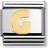 Nomination Composable Classic Link Letter G Charm - Silver/Gold
