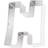 Eddingtons Alphabet H Stainless Steel Cookie Cutter 6.7 cm