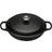 Le Creuset Satin Black Signature Cast Iron Round med lock 3.2 L