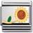 Nomination Composable Classic Link Sunflower Charm - Gold/Silver/Green/Brown