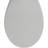 Wenko Abattant WC Clipsable Avec Fixation Inox 37.5 x 44.5 cm