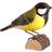 Wildlife Garden Deco Bird Great Tit Prydnadsfigur