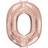 Amscan Rose Gold Letter O Balloon