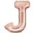 Amscan Rose Gold Letter J Balloon