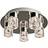 Endon Lighting Imperial 5LT Ceiling Flush Light ∅ 30cm