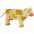 Goki Cow Standing Brown 80010