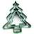 Eddingtons Christmas Tree Shape Cookie Cutter