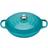 Le Creuset Teal Signature Cast Iron Round med låg 30cm