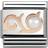 Nomination Composable Classic Link Charm - Silver/Rose Gold/Mother Of Pearl