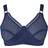 Miss Mary Cotton Dots Non-wired Bra - Dark Blue