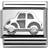 Nomination Composable Classic Link Car And Stone Charm - Silver/Transparent