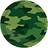 Amscan Camouflage Paper Plates Disposable Dinnerware