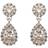 Lily and Rose Sofia Earrings - Silver/Transparent