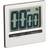 KitchenCraft Easy Read Chromed Kitchen Timer 8.5cm