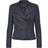 Only Leather Look Jacket - Blue/Dark Navy