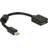 DeLock Mini Displayport - Displayport Adapter M-F 0.2m