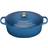 Le Creuset Marseille Blue Signature Cast Iron Oval med låg 27cm