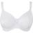 Goddess Keira Banded Bra - White