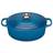 Le Creuset Marseille Blue Signature Cast Iron Oval with lid 6.3 L 31 cm