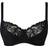 Pretty Secrets Ivy Lace Basic Balcony Bra - Black