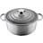 Le Creuset Mist Gray Signature Cast Iron Round med låg 26cm