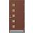 Kaski Design Barcelona Ytterdörr Klarglas S 2502-B V (100x200cm)