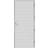 Kaski Träpaneldörrar Sydney Ytterdörr V (100x210cm)