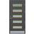 Kaski Design Prag Ytterdörr Klarglas S 2502-B H (90x210cm)