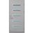 Kaski Design Tel Aviv Ytterdörr Klarglas S 7502-B H (90x210cm)