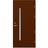 Kaski Design Dubai Ytterdörr Klarglas S 7502-B H (90x210cm)