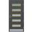Kaski Design Prag Ytterdörr Klarglas S 7502-B H (90x200cm)