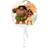 Amscan Foil Ballon Moana Clear Orbz 5-pack