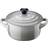 Le Creuset Mist Gray with lid 0.25 L 10 cm