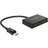 DeLock 2HDMI-DisplayPort M-F 0.3m