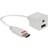 DeLock DisplayPort - DisplayPort/Mini DisplayPort Adapter M-F 0.2m