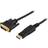 Deltaco DVI-D Dual Link - DisplayPort 1m
