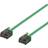 Deltaco Flat U/UTP Cat6a RJ45 - RJ45 0.3m